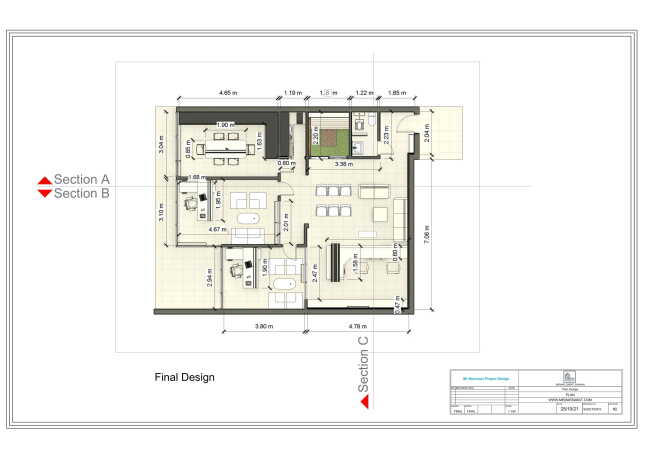 بازسازی کامل واحد اداری مدرن در تهران پروژه بازسازی واحد اداری مدرن با سبک مینیمال توسط معمار ساباط ایرانیان